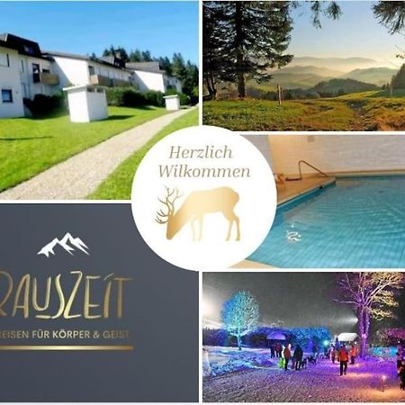 Urlaub Auf 1.000 Meter Hoehe Mit Pool Und Sauna Schönwalde Extérieur photo