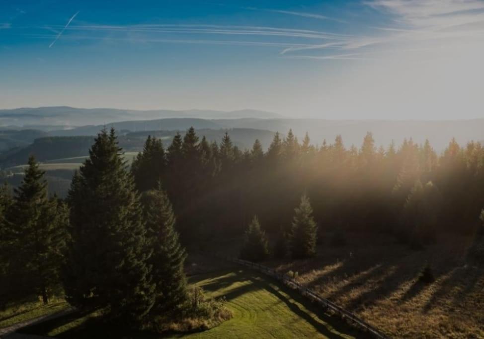 Urlaub Auf 1.000 Meter Hoehe Mit Pool Und Sauna Schönwalde Extérieur photo